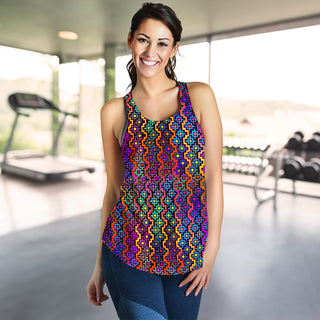 Rainbow Healing | Women's Racerback Tank | Hakan Hisim