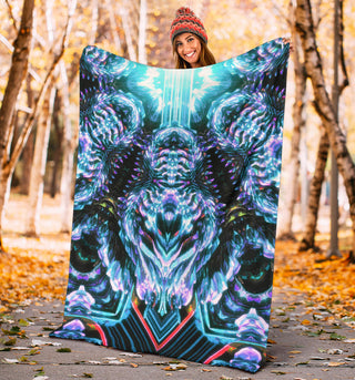 Ice Sentinels | Microfleece Blanket | Makroverset