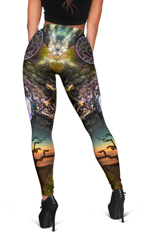 CrystalHealing || Leggings by Cosmic Shiva