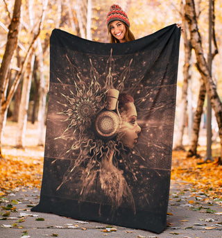 Endless Power of Music Mandala | Blanket | Mandalazed