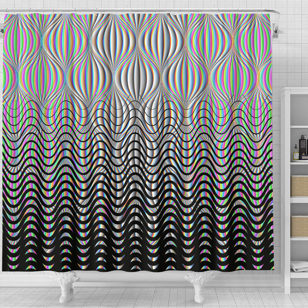 Shockwave | Shower Curtain | Hakan Hisim