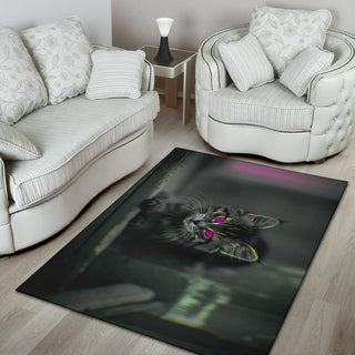 Psy Kitty 2 |  Rug | Hubert Solczynski