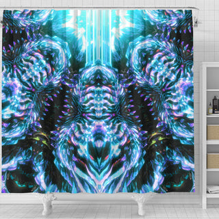 Ice Sentinels A | Shower Curtain | Makroverset