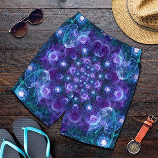 Mens Trippy Geometry Shorts | Cameron Gray