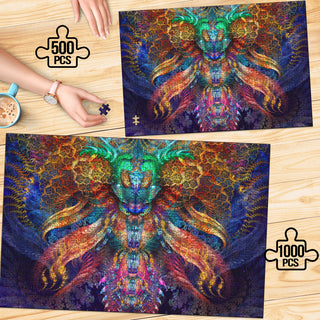 Fractal Hive Magus | Wooden Jigsaw Puzzle | James Fletcher