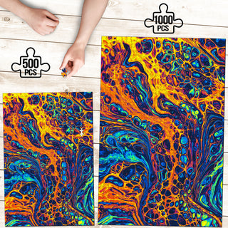 SENSES 500/1000 piece Wood Puzzle | GEOGLYSER