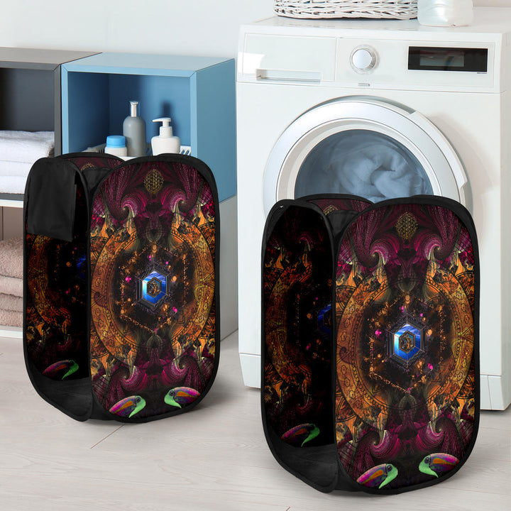 LucidDreams | Laundry Hamper by Cosmic Shiva