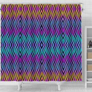 Xenowave | Shower Curtain | Hakan Hisim