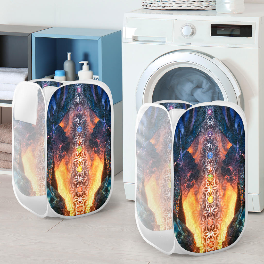 Cha-Kra | Laundry Hamper by Cosmic Shiva