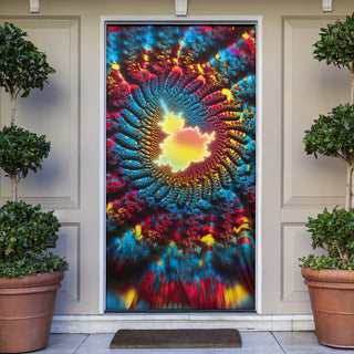 Mandelbrot Buddha: Fractal Meditation | Door Sock | Makroverset