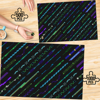 Cameron Gray | Cyberpunk Vibes | 500-1000 Piece Puzzle