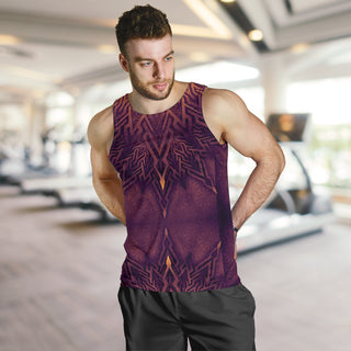 Mystical Aum Chakra Mandala - Amethyst | Tank Top | Mandalazed