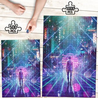 Neon Zone | Jigsaw Puzzle | Cameron Gray