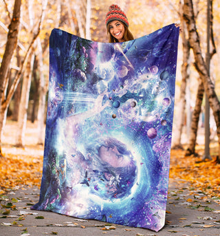 Dancing Dreams | Premium Microfleece Blanket | Cameron Gray