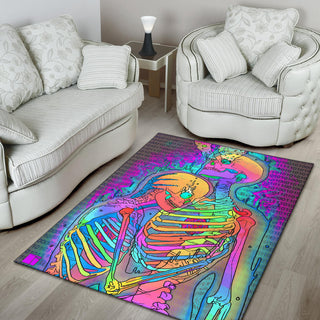 Skeleton Love | Rug | Phazed