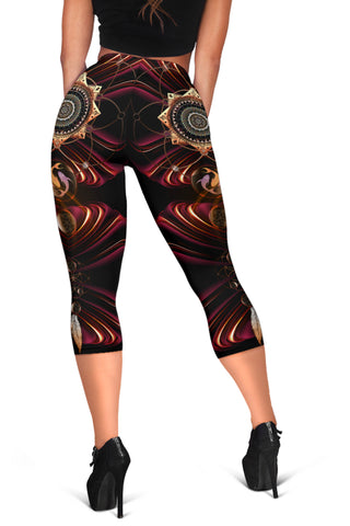 Twist23 | Womens Capris by Cosmic Shiva