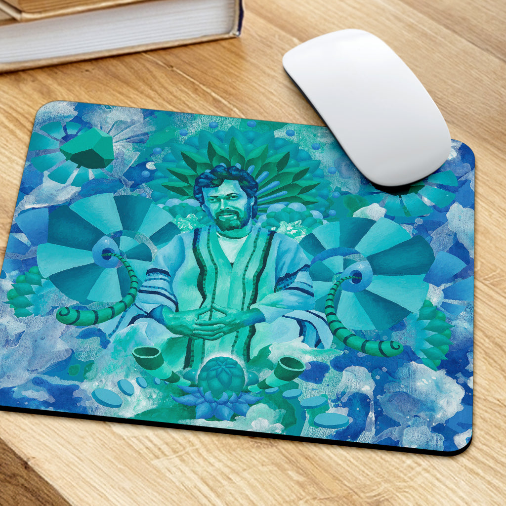 Terence Mckenna | Mouse Pad | Dylan Thomas Brooks