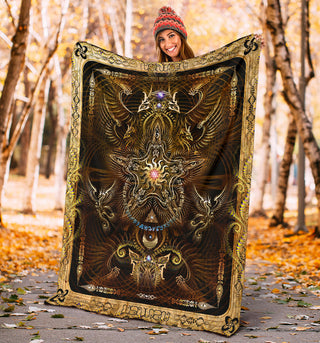 Sol Invictus | Micro Fleece Blanket | Hakan Hisim