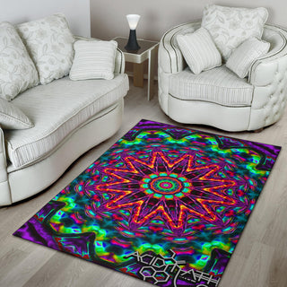 Rainbow Burst Area Rug | IMRAN