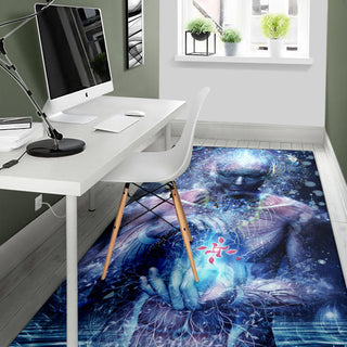 Silence Seekers | Floor Rug | Cameron Gray