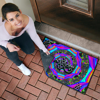 ACIDMATH STARBURST DOOR MAT | IMRAN