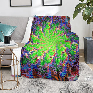 Electric Hum | Microfleece Blanket | Makroverset