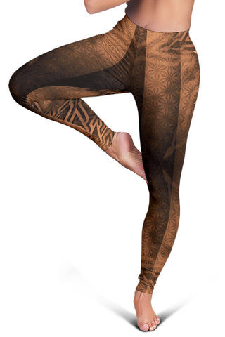 Mystical Aum Chakra Mandala - Earth | Leggings | Mandalazed