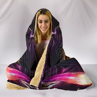 Humming || Hooded Blanket by Cosmic Shiva