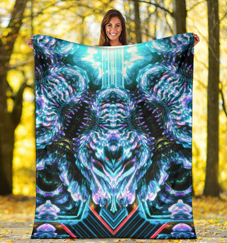 Ice Sentinels | Microfleece Blanket | Makroverset