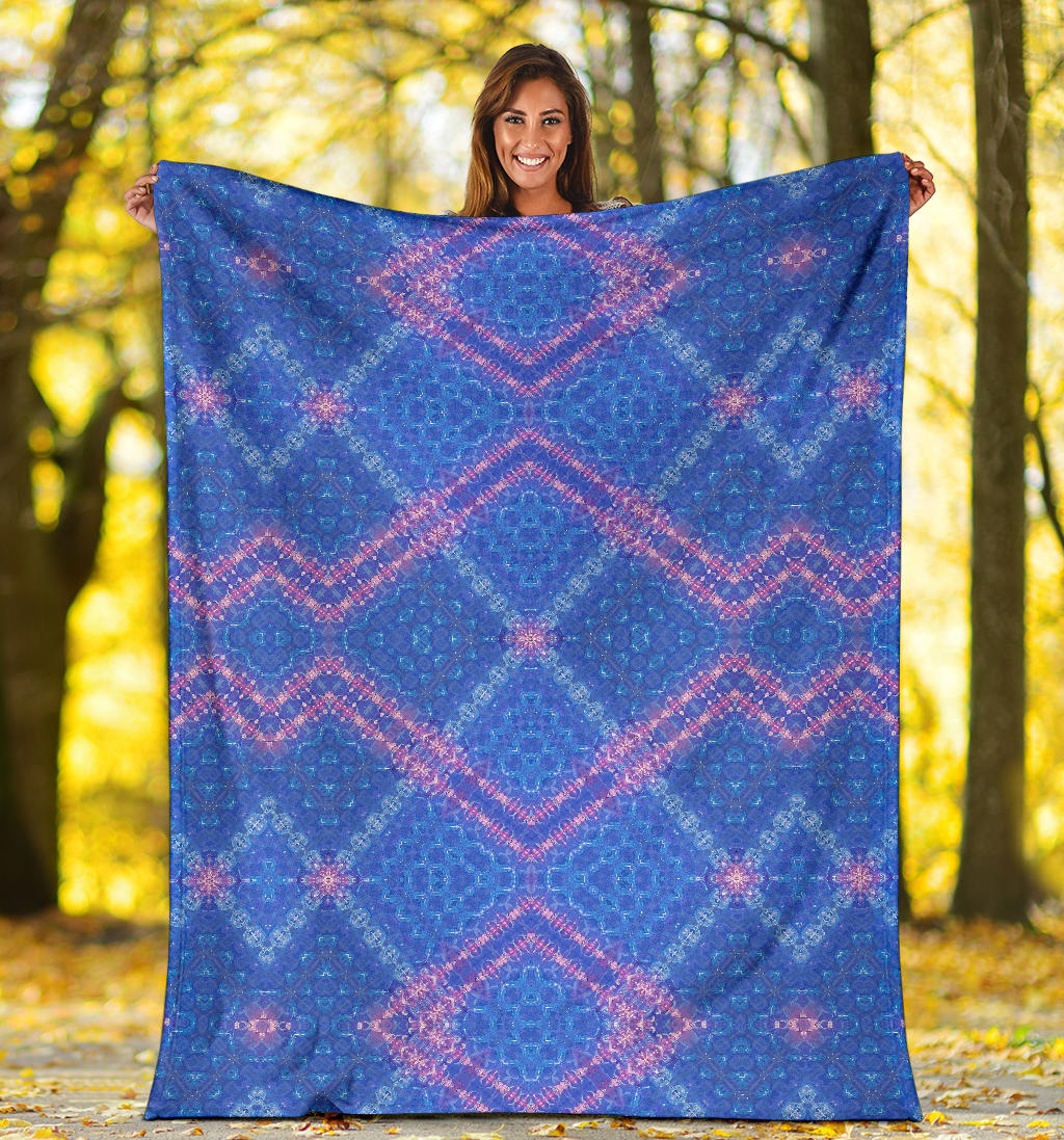 Star Sapphire Micro-Fleece Blanket | Dylan Thomas Brooks