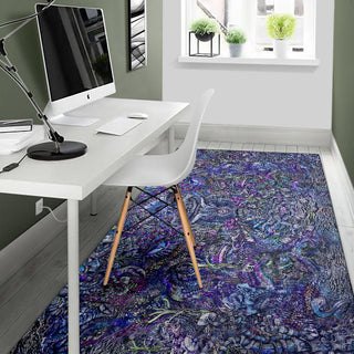 Chaos Cove Purple Rug | James Fletcher