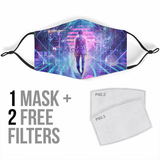 Neon Zone | Face Mask | Cameron Gray