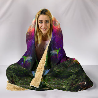 PACHAMAMA || hooded blanket || BY COSMIC SHIVA