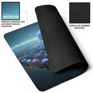 Jellypunk City Mouse Pad | Michael Garfield