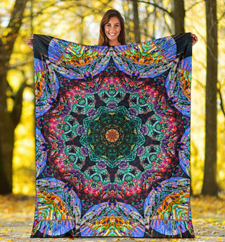 Kaleidos VII | Microfleece Blanket | Makroverset