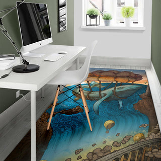 Flight of the Whale Rug | James Fletcher