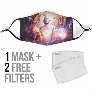 Connected To Source | Face Mask | Cameron Gray