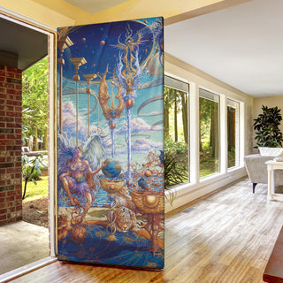 The Star of a New Day Door Sock | Marcelo Germana