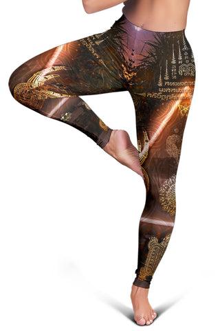 Sak yant || Leggings || by Cosmic Shiva