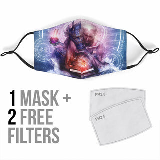 Perhaps The Dreams Are of Soulmates | Face Mask | Cameron Gray