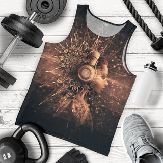 Endless Power of Music Mandala | Tank Top | Mandalazed