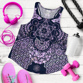Geometric Violet | Tank | Mil Et Une