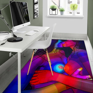 Psychedelic Kiss Rug | Phazed 18+