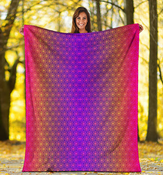 Sacral Bloom II | Micro Fleece Blanket | Hakan Hisim