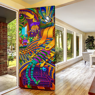 Conductor of Consciousness Door Sock | Salvia Droid