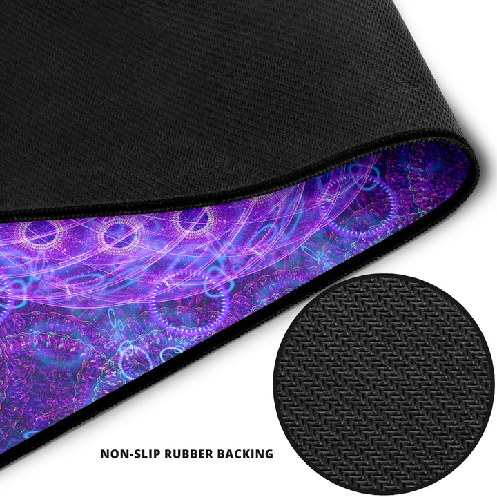 Sacred Flower Mouse Mat | Cameron Gray