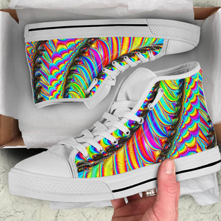 WELCOME TO WONKA LAND (WHITE) | HIGH TOPS | IMRAN