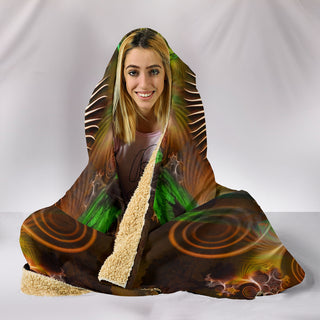 Quetzal | Hooded Blanket by Cosmic Shiva