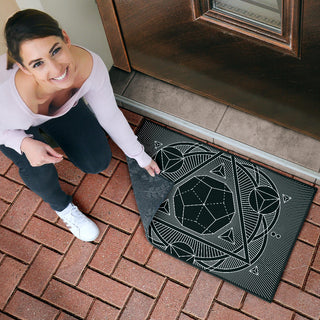Dodecahedron Door Mat | Brock Springstead