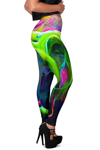 Cameron Gray | Paint Splash | Women's Leggings
